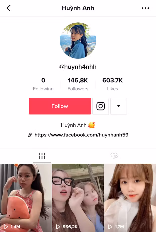 Tài khoản TikTok của Quang Hải hơn 1,5 triệu người theo dõi, nhưng cầu thủ này chỉ follow duy nhất bạn gái.