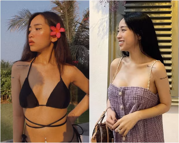 Ngay sau khi đăng tấm ảnh này lên, nhiều người nhanh mắt cho rằng ái nữ đại gia nhà Minh Nhựa hình như đã "tân trang" vòng 1.