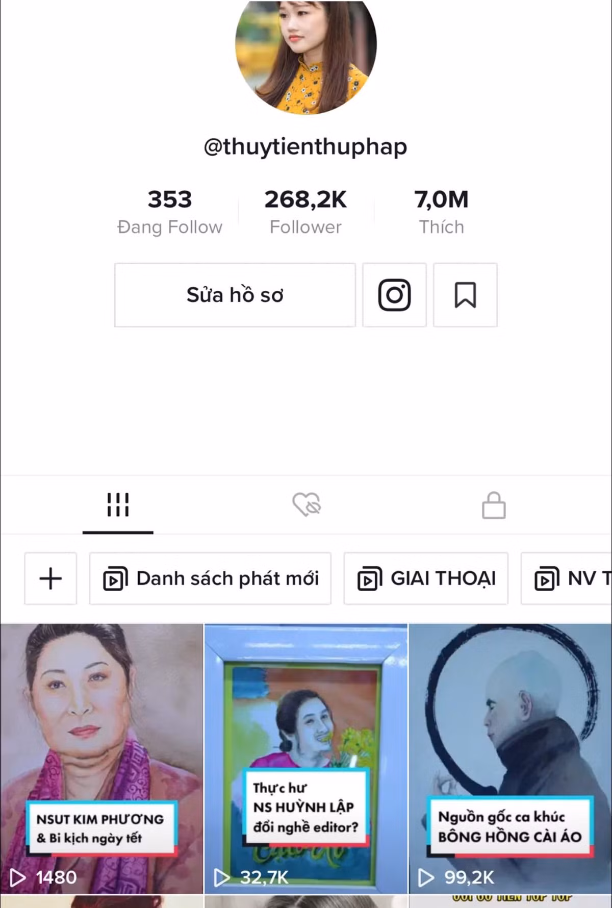 Thuỷ Tiên thường dành từ 3 đến 4 tiếng cho những bức vẽ đơn giản, còn những bức cầu kỳ hơn có khi cô nàng mất cả đêm.