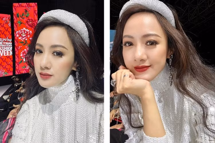 Trước đây, Hoài Anh từng tiết lộ, mẹ cô là người Bắc, ba cô lại là người Nam. Nữ MC được thừa hưởng vóc dáng, nụ cười và cái mũi của ba, đôi mắt của mẹ.