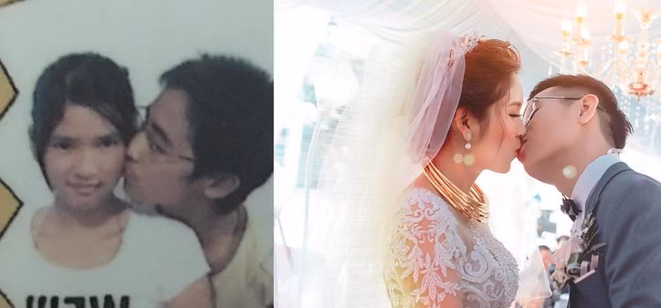 Cặp đôi yêu nhau 10 năm và có một hạnh phúc trọn vẹn.
