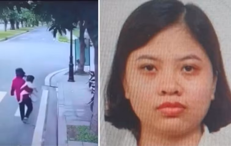 Trong lúc di chuyển, Trang dùng nhiều số điện thoại để gọi điện, nhắn tin cho gia chủ đòi tiền chuộc 1,5 tỷ đồng rồi liên tục tắt máy nhằm tránh bị theo dõi. Chiều tối cùng ngày, sự việc được gia đình bé gái trình báo công an. Theo nhà chức trách, gia đình nạn nhân nhiều lần chuyển tiền vào tài khoản ngân hàng của Trang, tổng cộng 550 triệu đồng. Do em bé khóc, Trang sợ lộ nên sát hại, phi tang xác xuống ao cá tại xã Mễ Sở, huyện Văn Giang, Hưng Yên rồi nhảy xuống sông từ cầu Đuống tự tử.