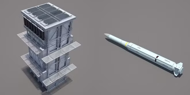 Vũ khí trang bị của tàu rất mạnh và toàn diện, bao gồm 1 pháo Oto Melara Super Rapid cỡ 76,2 mm; 2 hệ thống phòng thủ tầm cực gần Phalanx; 2 bệ pháo DS-30M Mark 2 cỡ nòng 30 mm điều khiển tự động; 2 súng máy M2 cỡ 12,7 mm.