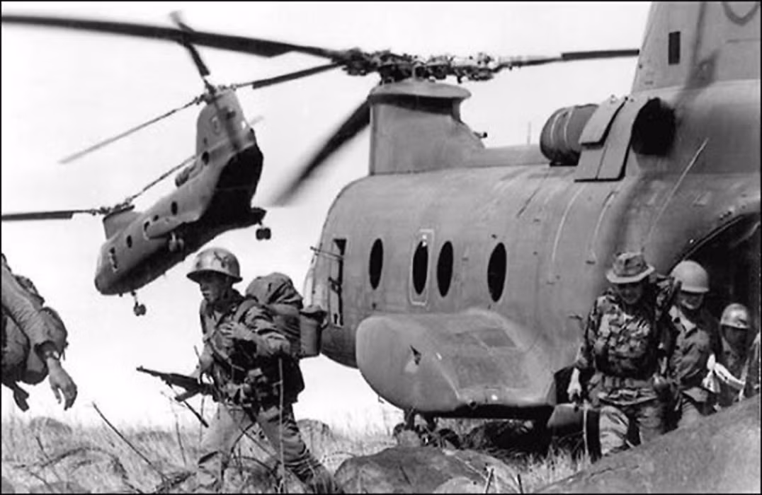 Diễn ra từ 8/2 đến 24/3/1971, chiến dịch Đường 9 - Nam Lào được quân đội ngụy Sài Gòn triển khai dưới sự cố vấn của Mỹ và toàn bộ tham chiến đều thuộc là người Việt Nam. Nguồn ảnh: Republic.