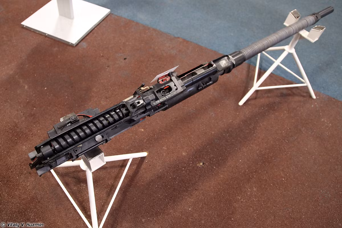 Pháo tự động GSh-30-1 được chế tạo để lắp trên các máy bay chiến đấu như MiG-29, tiêm kích dòng Sukhoi và các phiên bản chế tạo tại Trung Quốc. Ảnh: Vitaly V.Kuzmin.