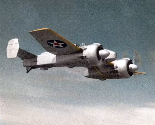 Phiên bản thử nghiệm đầu tiên và duy nhất của phi cơ XF5F Skyrocket được Grumman hoàn thành vào ngày 30/6/1938. Phi cơ này có cấu tạo cực kỳ dị với phần cánh quạt được đặt ở vị tró mũi máy bay. Nguồn ảnh: Travel.