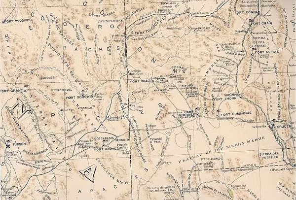 Năm 1869, một nhóm thủy thủ đi dọc sông White và lạc vào hẻm núi White Mountains, phía tây bang New Mexico, Mỹ. Ở đây, họ phát hiện những quặng vàng chảy ra từ dòng suối trong hẻm núi. Tuy nhiên, những thổ dân Apache đã tấn công và giết họ một cách dã man. Chỉ một người còn sống nhưng ông không còn tìm thấy kho báu nữa.