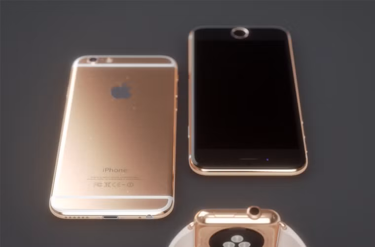 Chiem nguong iPhone mau vang-hong doc nhat vo nhi-Hinh-2