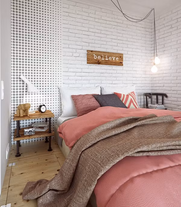  Thiết kế căn hộ 45 m2 đầy tinh tế, với nội thất đẹp này được tạo ra bởi công ty kiến trúc INT2 vào năm 2013, tọa lạc tại Thủ đô Moscow, Nga, một trong những thành phố đắt đỏ hàng đầu của thế giới.