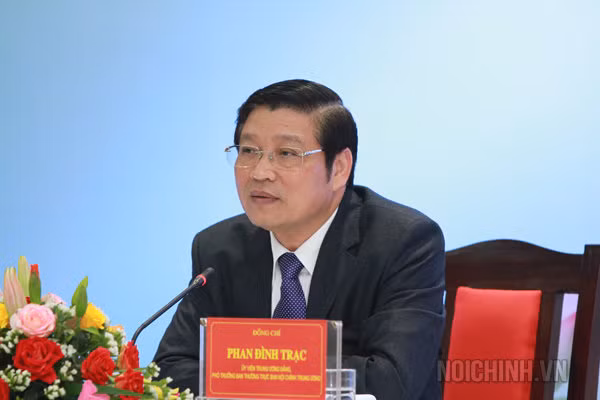 ​Ong Trac dieu hanh Ban Noi chinh TU thay ong Nguyen Ba Thanh