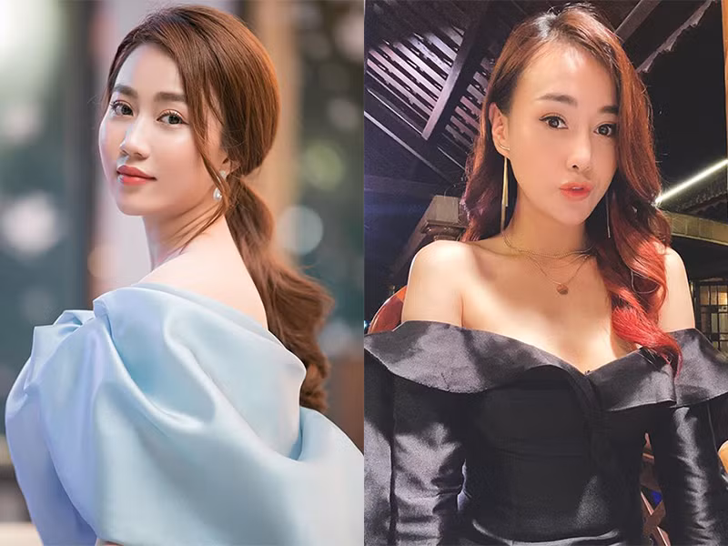 Hồng Loan sở hữu gương mặt khả ái, đôi mắt to tròn biết nói cùng vóc dáng gợi cảm.