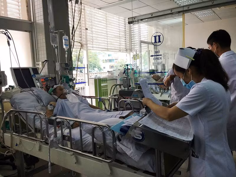Bệnh nhân hiện đang được điều trị tại Bệnh viện Chợ Rẫy