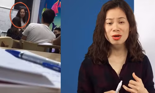 Bat ngo bang cap co giao tieng Anh mang hoc sinh la “con lon”-Hinh-2