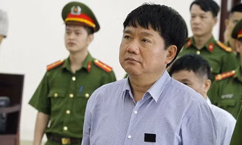 Bị cáo Đinh La Thăng. Ảnh TTXVN.
