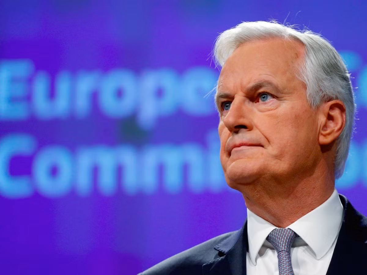 Michel Barnier, trưởng đoàn đàm phán của Liên minh châu Âu. Ảnh BI