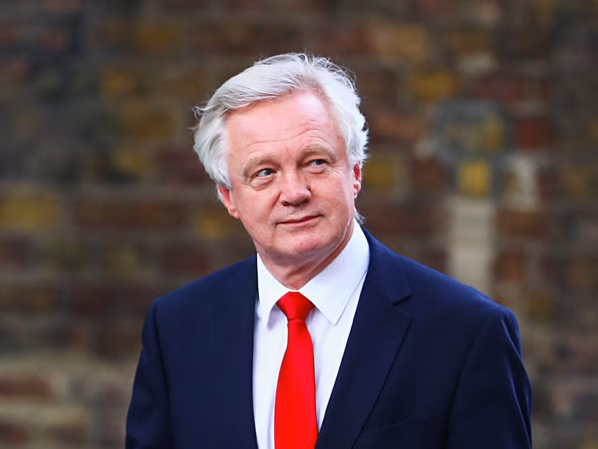 Bộ trưởng phụ trách Brexit của Anh, ông David Davis. Ảnh BI