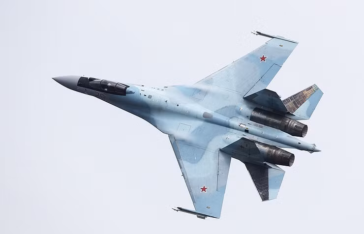 Siêu phi cơ Su-35 của Nga. Ảnh: TASS.