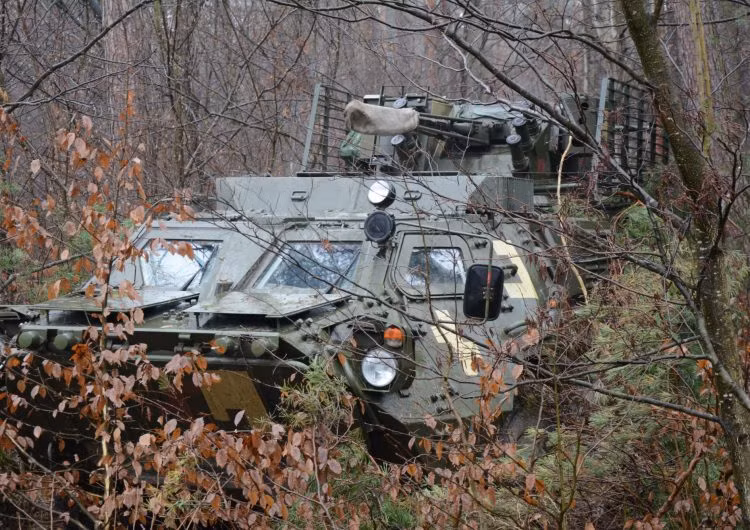 BTR-4 do Ukraine tự thiết kế và chế tạo dựa trên dòng xe bọc thép BTR của Liên Xô trước đây. Nguồn ảnh: Defence.