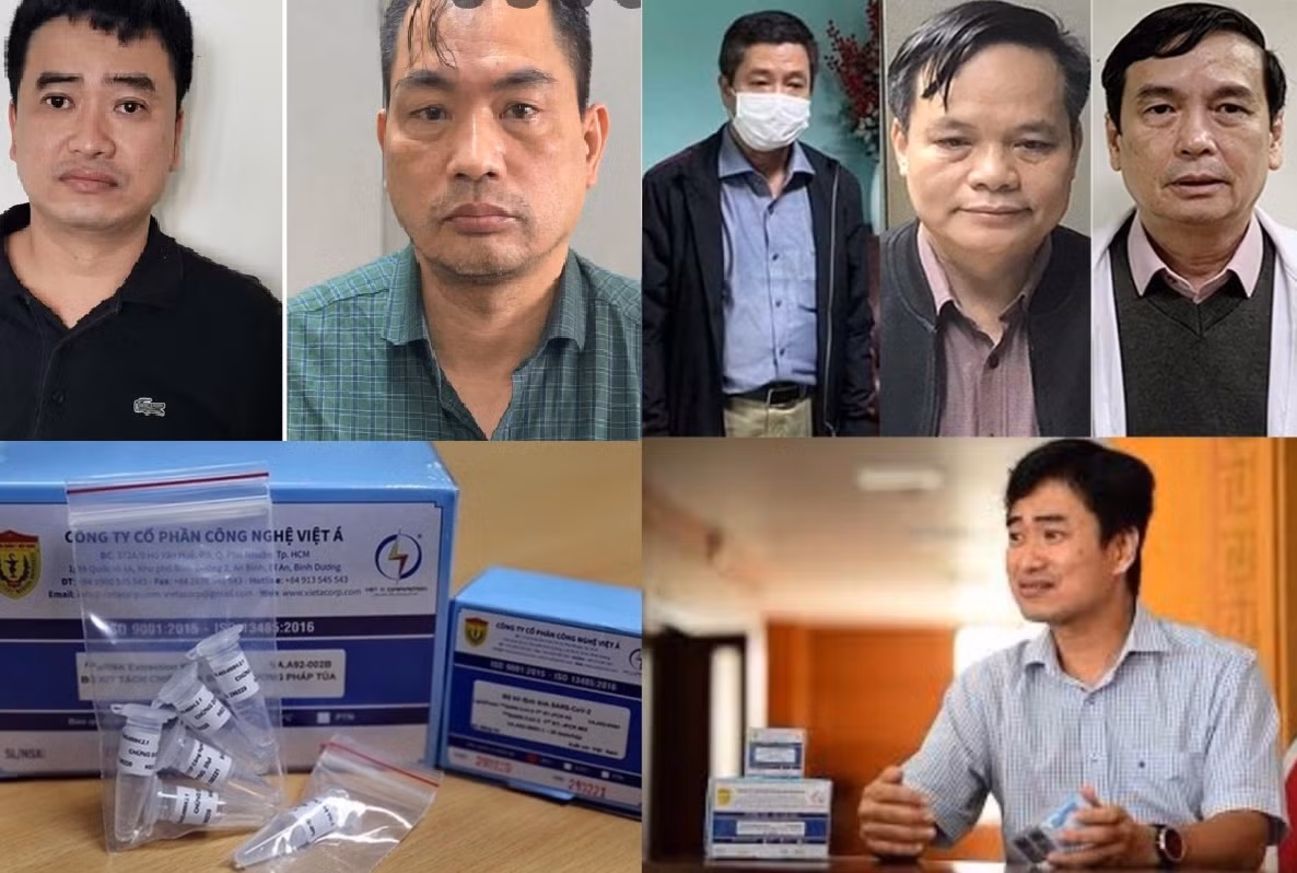  Hàng loạt lãnh đạo CDC, Sở Y tế nhiều tỉnh thành bị khởi tố. Trong số các bị can bị khởi tố liên quan Việt Á có nhiều lãnh đạo, cán bộ CDC, Sở y tế một số tỉnh thành như: Phạm Duy Tuyến – cựu Giám đốc CDC Hải Dương bị cáo buộc nhận hối lộ 27 tỷ đồng; Lâm Văn Tuấn – cựu Giám đốc CDC Bắc Giang bị cáo buộc cùng một số thuộc cấp nhận 44 tỷ đồng; Nguyễn Văn Định – cựu Giám đốc CDC Nghệ An; Nguyễn Thành Danh – cựu Giám đốc CDC Bình Dương; Hoàng Văn Đức – cựu Giám đốc CDC Thừa Thiên Huế cùng hàng loạt lãnh đạo CDC Nam Định; Hậu Giang, Hà Giang, Đồng Tháp, Trà Vinh; Đắk Lắk;….