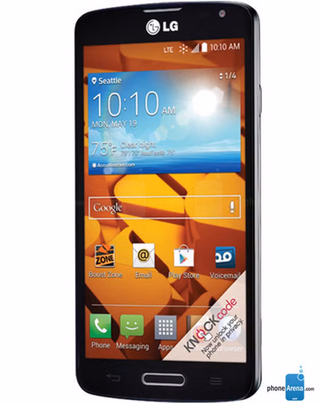  LG Volt. LG Volt được trang bị màn hình 4.7 inch (độ phân giải 1280 x 720 pixel), chạy trên bộ xử lý Snapdragon 410 64-bit có hỗ trợ mạng 4G LTE với 4 nhân tốc độ 1.2 GHz, RAM 1GB, có 8GB bộ nhớ trong và có thể mở rộng thông qua bộ nhớ thẻ microSD và chạy trên nền Android 5.0 (Lollipop). Ngoài ra, thiết bị này sở hữu camera sau 8 MP với đèn flash LED, camera trước 1 MP, pin dung lượng 2100mAh.