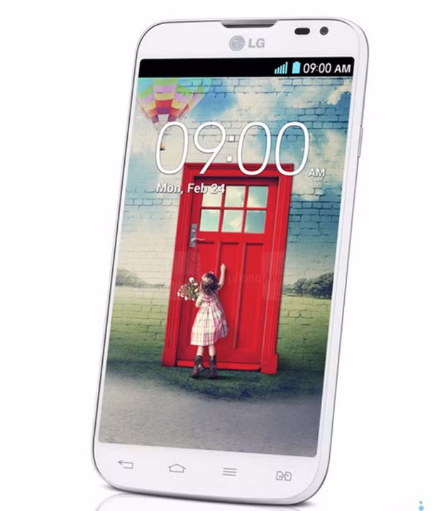  LG L70 Dual (D325). L70 Dual được trang bị màn hình IPS LCD kích thước 4,5 inch độ phân giải 480 x 800 pixel, mật độ điểm ảnh 207 ppi. LG đã trang bị cho sản phẩm này bộ xử lý lõi kép Qualcomm Snapdragon 200, RAM 1 GB, GPU Adreno 302, pin 2100 mAh, bộ nhớ trong 4 GB (có thể mở rộng thêm bằng khe cắm thẻ nhớ ngoài). Ngoài ra, L70 Dual sở hữu camera sau 5 MP, camera trước theo chuẩn VGA, hỗ trợ kết nối Wi-Fi, Bluetooth, GPS, chạy 2 SIM cùng lúc và được cài sẵn bản Android 4.4 KitKat.