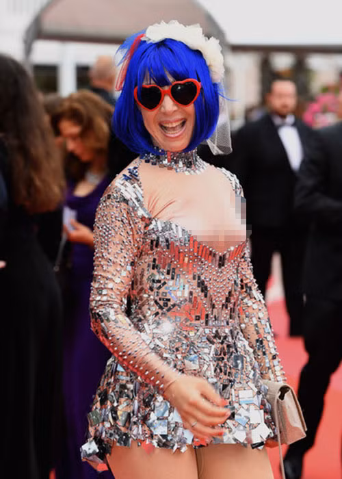 Marie từng xuất hiện tại LHP Cannes năm ngoái. Ảnh: Zimbio