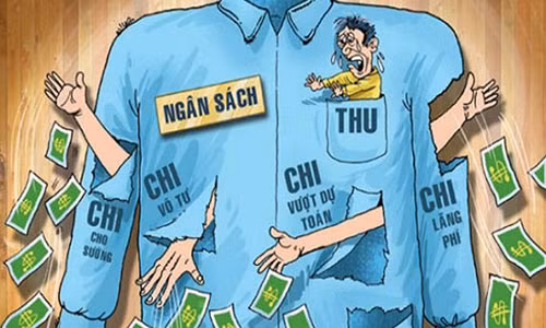 Ngân sách nhà nước: Thu được 3 đồng thì tiêu mất 2 đồng (Ảnh minh họa: KT)