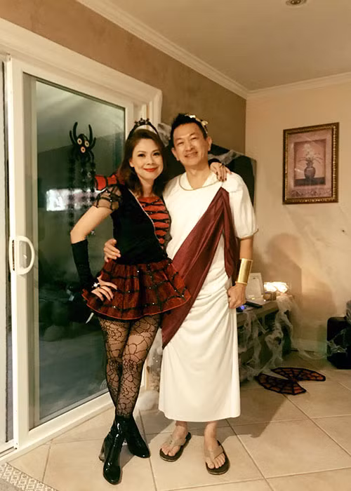 Đối với Thanh Thảo, Tom Han là người chồng, người bố tuyệt vời.