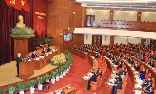 Hom nay, Hoi nghi Trung uong 7 khoa XII be mac