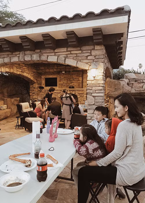 Có chồng là Việt kiều giàu có nhưng Kim Hiền chưa bao giờ khoe khoang cuộc sống sang chảnh của mình.