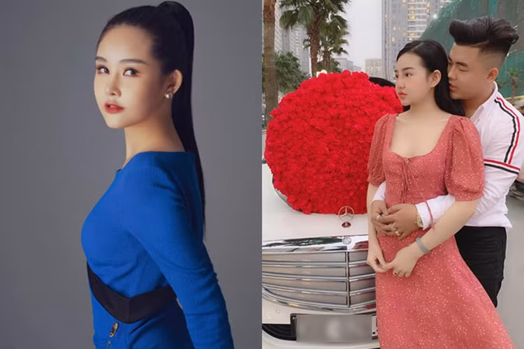 Cô gái trong clip được bạn trai cầu hôn bằng bó hoa nghìn bông hồng có gương mặt khá giống Ngân Anh. Ảnh: Vietnamnet
