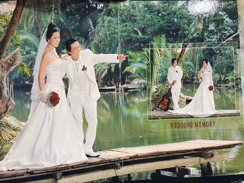 Lâm Vỹ Dạ ấn tượng về ngoại hình phong lưu, lãng tử của Hứa Minh Đạt. Cô kể kế hoạch "cưa đổ" chồng. Cụ thể, biết vở diễn có Hứa Minh Đạt, Lâm Vỹ Dạ liền báo với quản lý Sân khấu kịch Nụ cười mới rằng em gái của cô không diễn được, để mình thế chỗ. Cả hai kết hôn năm 2010 khi chưa có sự nghiệp.