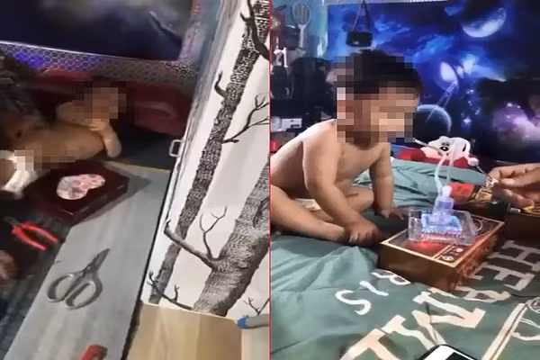 Đã bắt giữ người đàn ông cho bé trai ở Hóc Môn hút ma túy - Hình 2 Da bat giu nguoi dan ong cho be trai o Hoc Mon hut ma tuy-Hinh-2