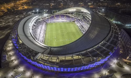 Sân vận động Zayed Sports City là một sân vận động đa năng mang tính biểu tượng nằm ở Thành phố Thể thao Zayed, Abu Dhabi, Các Tiểu vương quốc Ả Rập Thống nhất. Ảnh: Abu Dhabi Sports.
