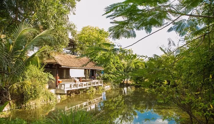 Không ít người liên tưởng căn nhà của Ánh Tuyết như một công viên hay khu du lịch sinh thái nào đó. Ảnh: Vietnamnet.