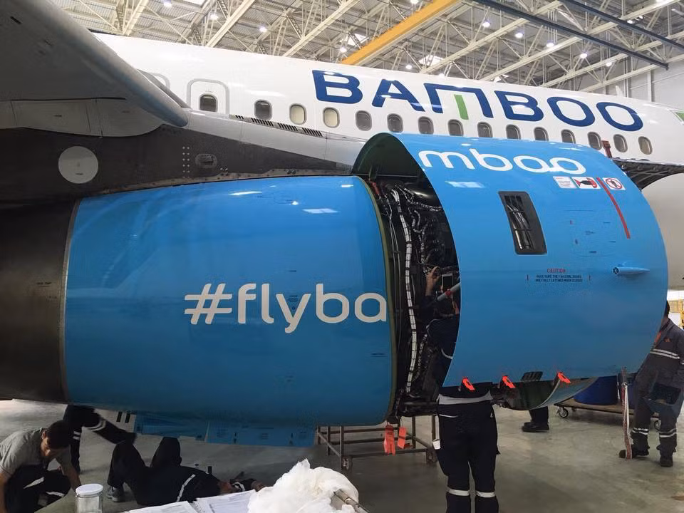 Nguồn tin trên VOV cho biết, những chiếc máy bay thuộc dòng A319, A320 của Airbus đang được Bamboo Airways hoàn thiện các khâu thiết kế, lắp đặt cuối cùng tại Thổ Nhĩ Kỳ và Phillipines, và sẵn sàng có mặt tại Việt Nam. Ảnh: FB Trinh Van Quyet.