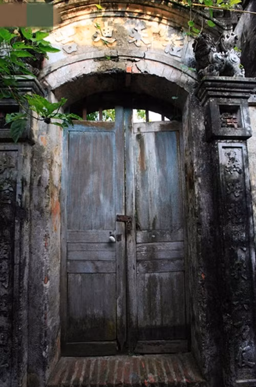 Những ngôi biệt thự kiểu Pháp làng Cựu từng được coi là đẹp nhất vùng nông thôn đồng bằng Bắc Bộ thời bấy giờ. Ảnh: VOV.