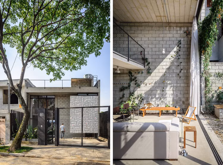 Tọa lạc tại huyện Lapa (thành phố São Paulo, Brazil), ngôi nhà phố Maracana House như một minh chứng điển hình về không xanh sống xanh giữa thành phố.