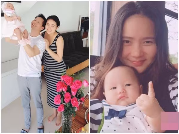 Không né tránh, người đẹp vẫn thường xuyên chia sẻ hình ảnh hạnh phúc bên con gái cưng sau khi sinh nở.