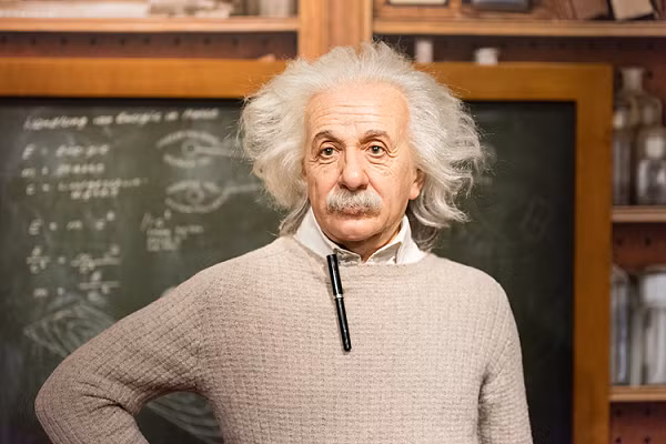 Thiên tài Albert Einstein có sở thích kỳ lạ là thường khỏa thân và đi dạo quanh khuôn viên nhà. Ông cũng rất nghiện ăn nấm và ăn tới 3 lần mỗi ngày.