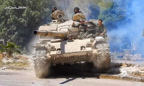 Quan doi Syria thua thang xoc toi tren chien truong Idlib