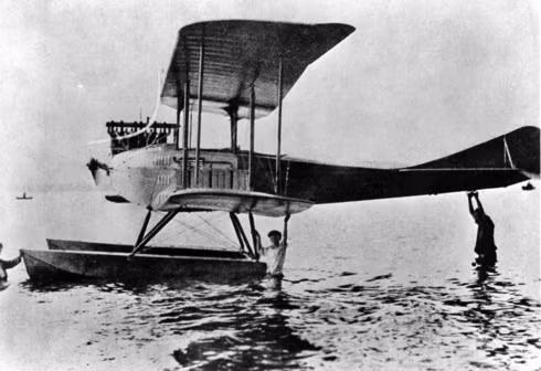 Một thủy phi cơ của Đức năm 1918.