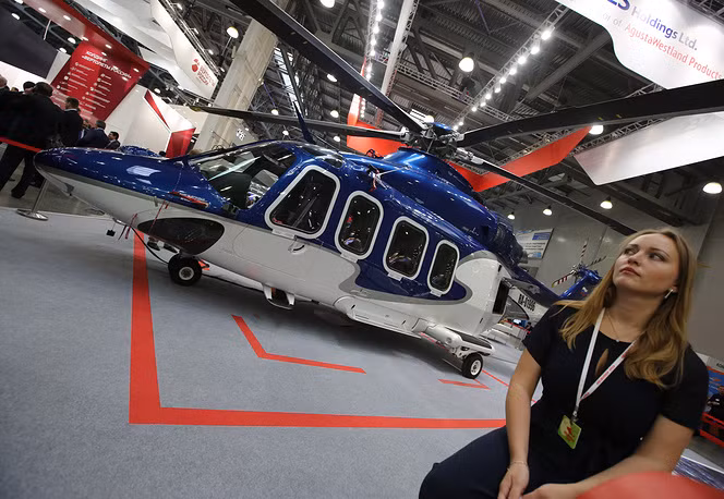 Trực thăng AgustaWestland AW139 (Nguồn: Itar-tass).