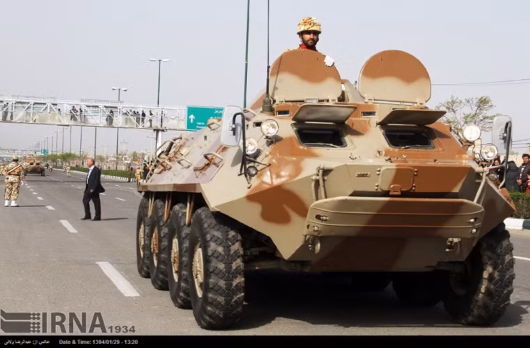 BTR-60PB là một trong những mẫu xe bọc thép phổ biến nhất của Iran được đưa vào trang bị trong giai đoạn từ 1986-1987 và hiện tại Iran chỉ còn khoảng 150 chiếc trong biên chế.