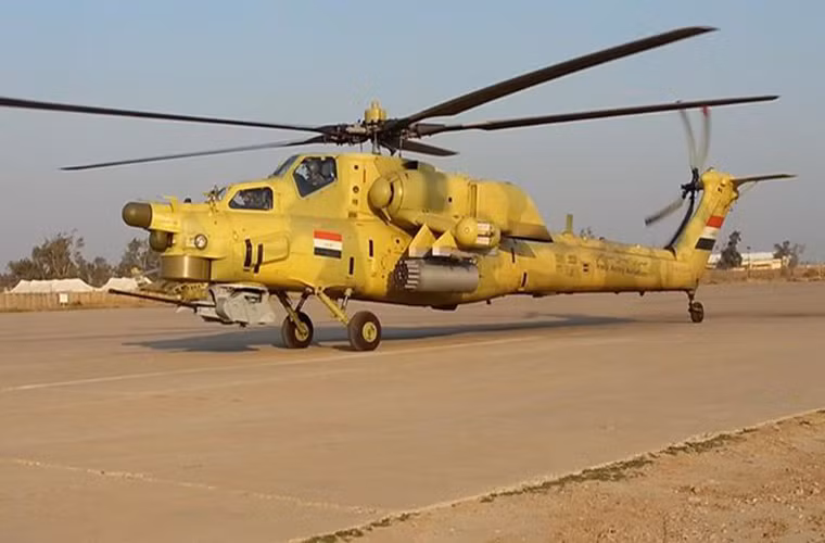 Hãng thông tấn Sputnik dẫn thông báo từ Bộ Quốc phòng Iraq cho hay, nước này đã tiếp nhận lô trực thăng tấn công MI-28NE "Night Hunter" từ Nga. Những chiếc trực thăng này sẽ giúp Iraq tiếp tục cuộc chiến chống lại phiến quân IS. Được biết cho tới hiện tại lực lượng an ninh Iraq đã chiếm lại được hầu hết các thành phố lớn từ tay IS và chúng chỉ còn thành trì cuối tại Mosul.