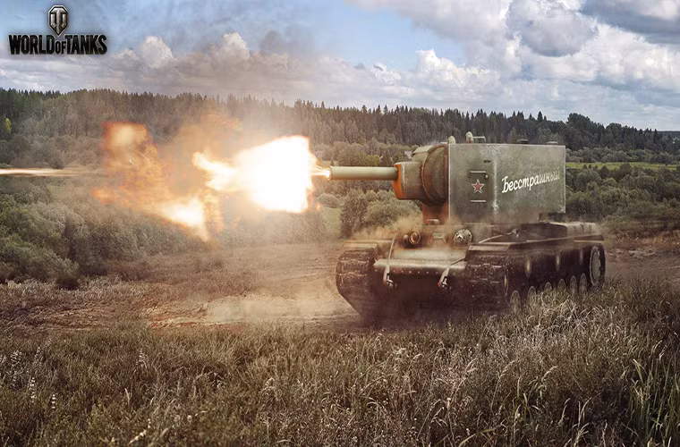 Khi Đại tá Erhard Raus chỉ huy đơn vị Kampfgruppe Raus đang cố gắng xác định điều gì đang xảy ra thì một đoàn xe hậu cần mang theo nhiên liệu và đạn dược của quân Đức tiến đến ngã tư nơi chiếc KV-2 đang đậu. Và chiếc KV-2 đã nã nổ súng toàn bộ đoàn xe tải 12 chiếc bị phá hủy khiến toàn bộ tuyến đường chìm trong biển lửa.