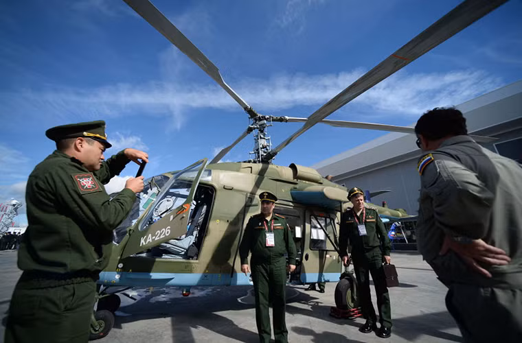 Được biết có hơn 80 tập đoàn và công ty công nghệ quốc phòng Nga tham gia Army-2016 năm nay.