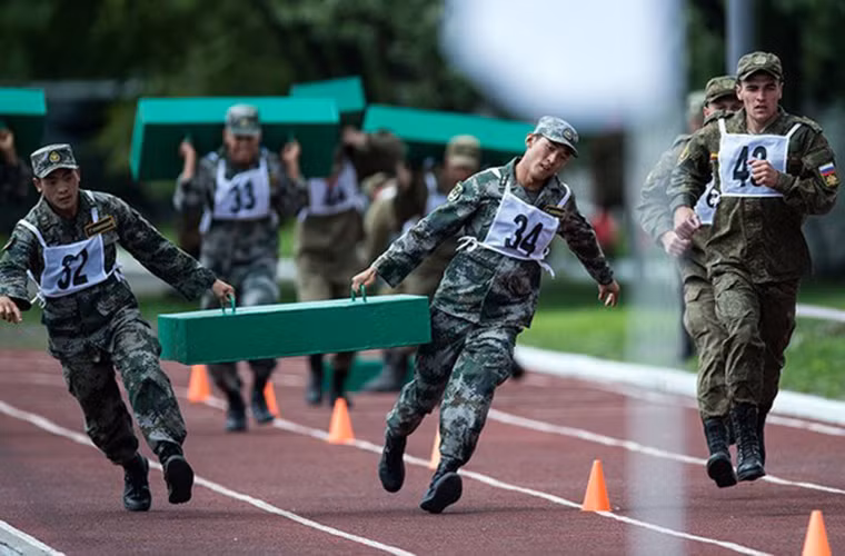 Trung Quốc là một trong những ứng cử viên vô địch sáng giá tại International Army Games năm nay, họ tham gia tất cả các phần thi được tổ chức.