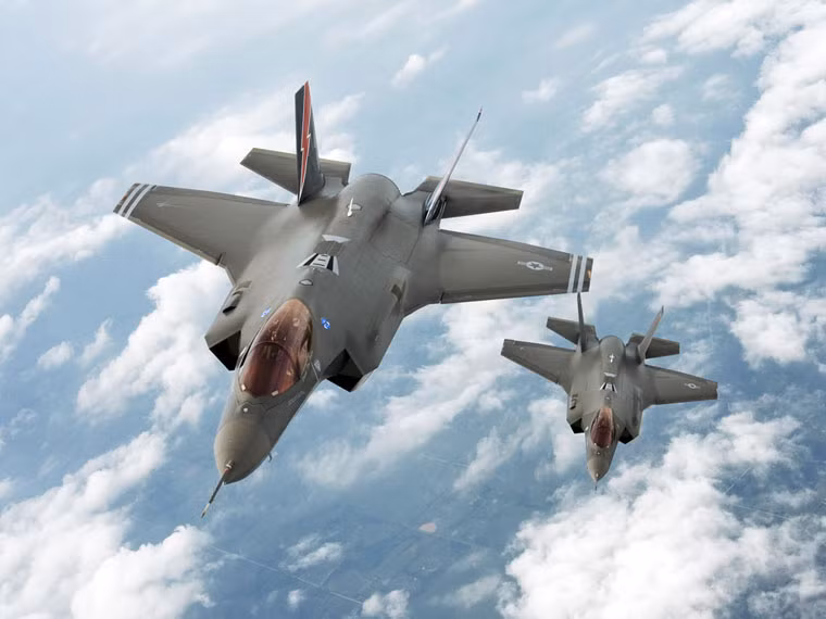 Tiêm kích tiến công kết hợp JSF F-35 không đủ giúp Mỹ duy trì ưu thế trên không. Ảnh: USAF