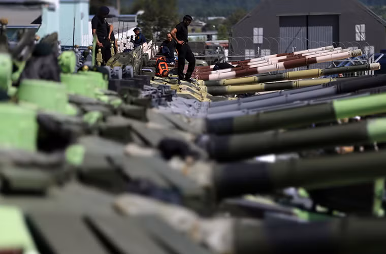 Mỗi đội tuyển tham gia Tank Biathlon sẽ được trang bị ít nhất ba chiếc T-72B3 tranh tài ở nhiều phần thi khác nhau.